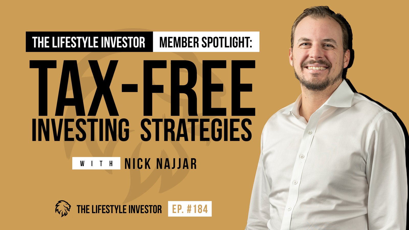 Nick Joder Nick Najjar | Tax-Free Investing Strategies for Passive Income